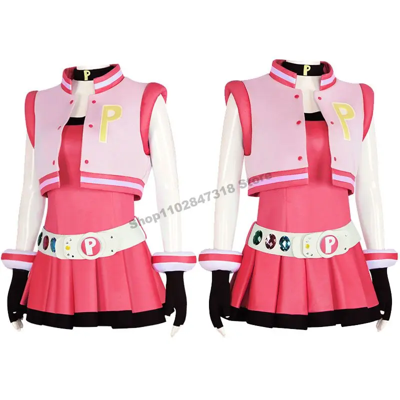 Anime Hyper Blossom Cosplay Costumes Girls Z Rolling Bubbles Cosplay Dresses Chemical Z Halloween Heroine Dressing images - 6