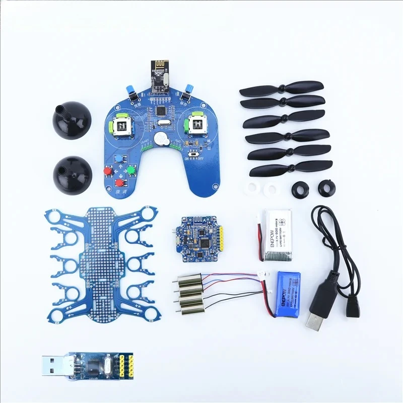 STM32 Quadcopter F103C8T6 Programmable Open Source Quadrotor 2.4G Remote Control Aircraft Development Kit