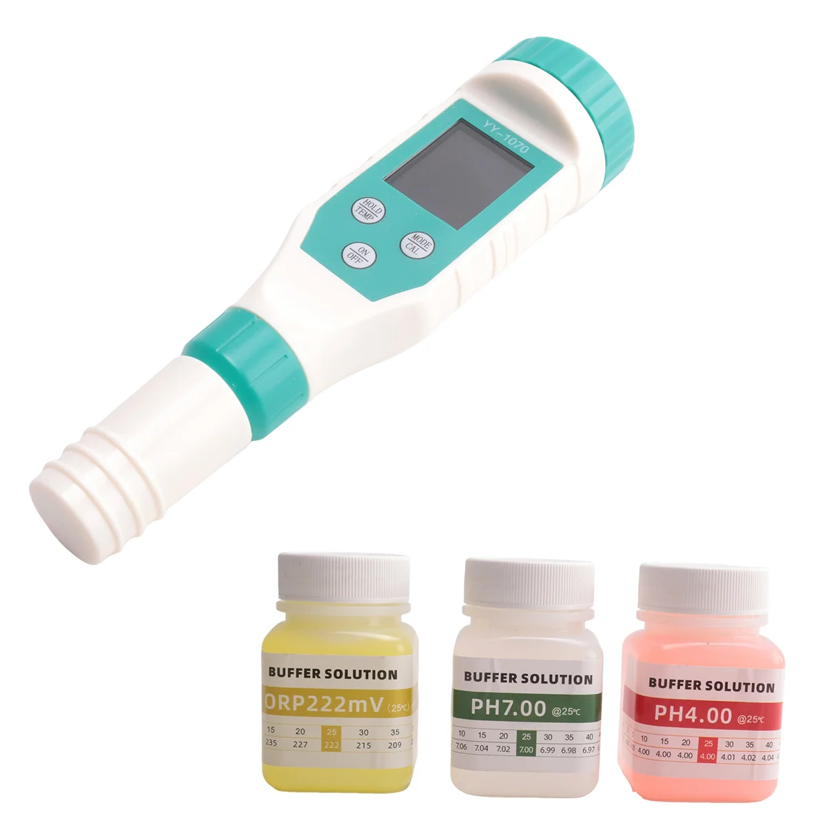 7 in 1 PH/Free Chlorine/ORP/EC/TDS/Salt/Temp PH Meter Swimming Pool Salinity Tester IP67 Waterproof for Aquarium