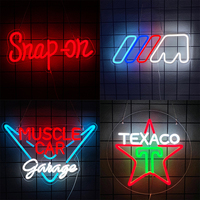 Garage Car Service Series Led Neon Signs, Used In Auto Repair Shops, Garage Accessories, Bar,Man Cave Art Decor, Usb Powered.