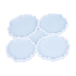 2023 New 4 in1 Resin Molds Set Home Decorative Accessories Cups Mats Resin Molds