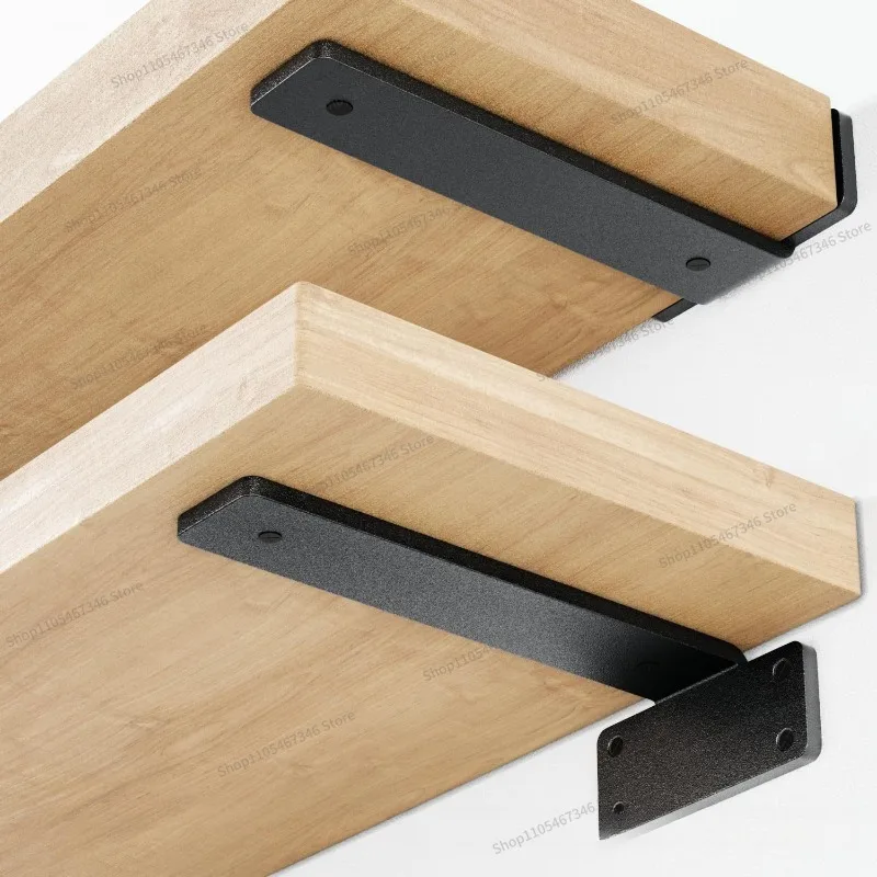 Invisible L-shaped Triangular Bracket, European Wall Thickened Bracket, Support Frame, Heavy-duty Bookshelf, Wall Hanging Frame