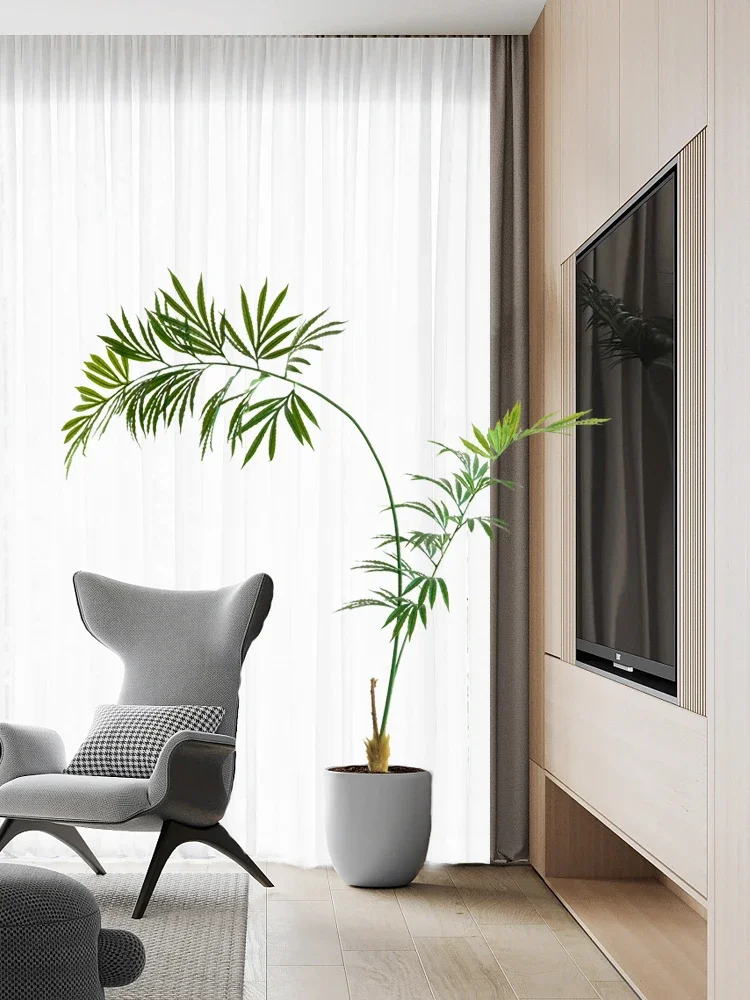 Nordic Instagram Style Simulation Green Plant TAHBILK Cymbine Internet Celebrity Artificial Plant Pot Indoor