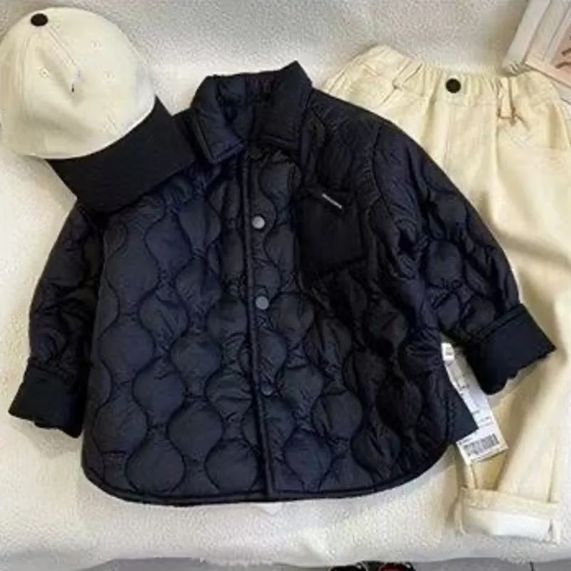 New  Boy  Winter Down Jacket Thickness Kids Baby  Coats  Children   Autumn  2025-A023