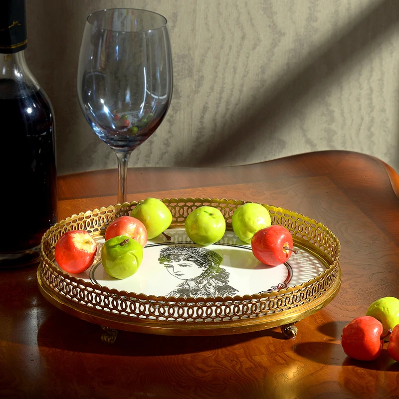 Frutero grande de cerámica azu - Art Craft Hotel reseña y precio