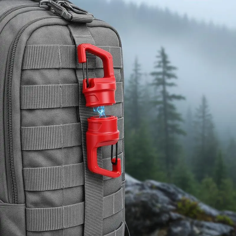 Magnetischer Angelnetz-Freigabehalter mit Anti-Rutsch-Spiralband – Robustes Angelzubehör für alle Outdoor-Angelszenarien – Detail 6