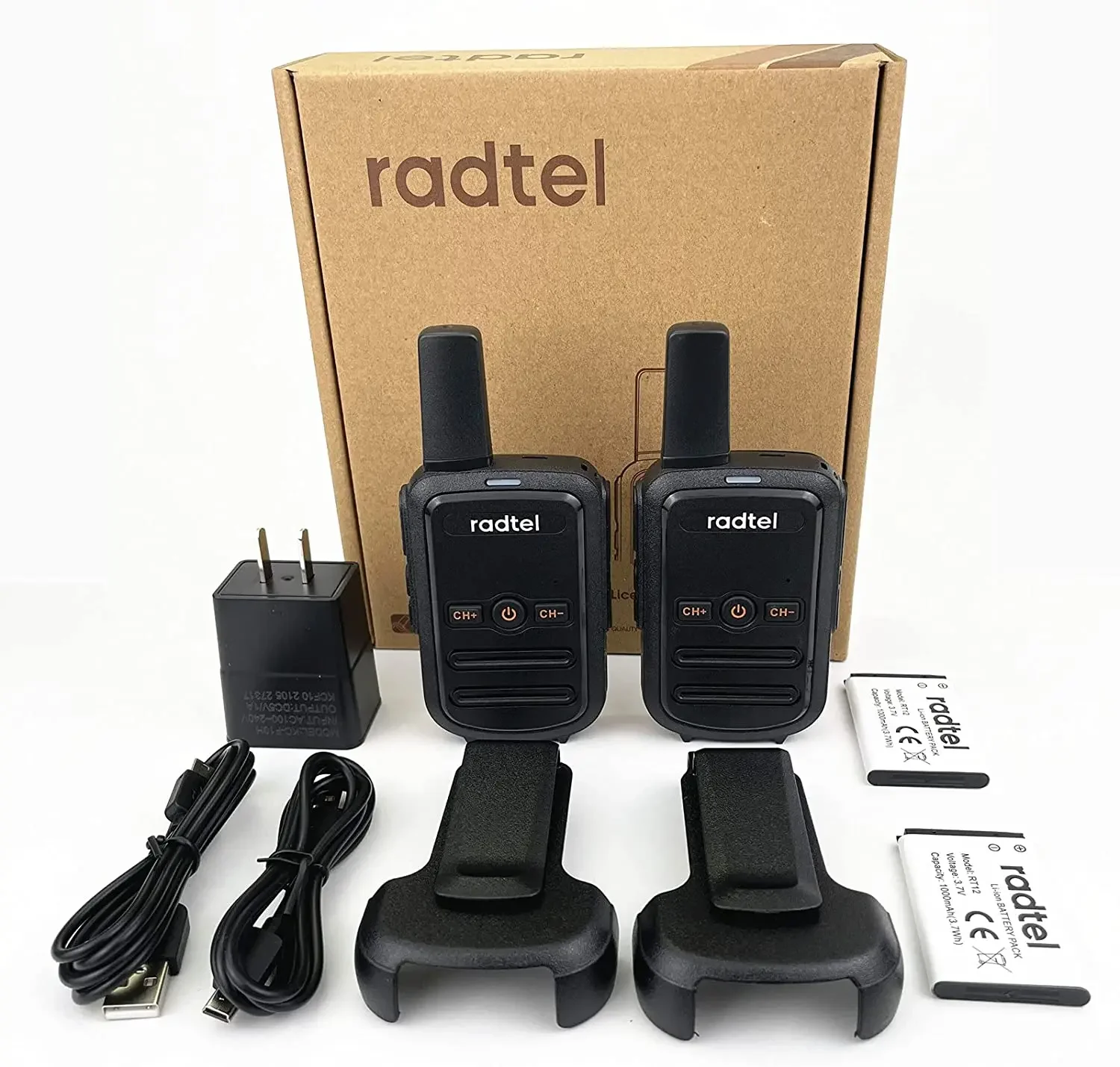 Radtel RT12 جهاز اتصال لاسلكي صغير محمول اتجاهين راديو PMR FRS راديو Comunicador راديو محمول طويل المدى لأعمال الفنادق