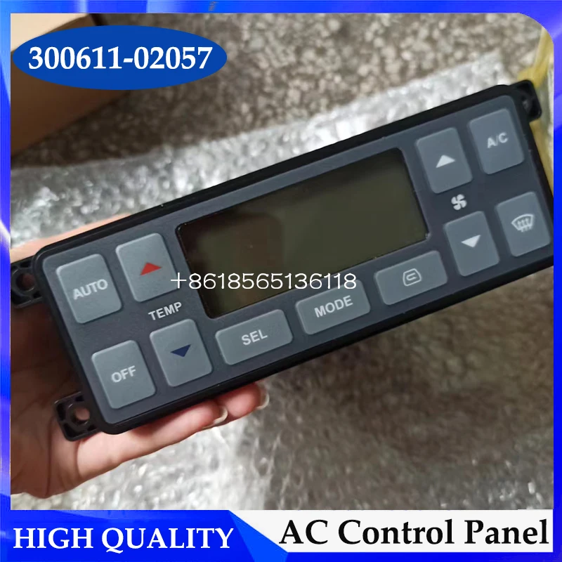 

Excavator Air Conditioning Control Panel DX225 DX300 for AC Doosan Control Panel 543-00107 54300107 300611-02057 30061102057