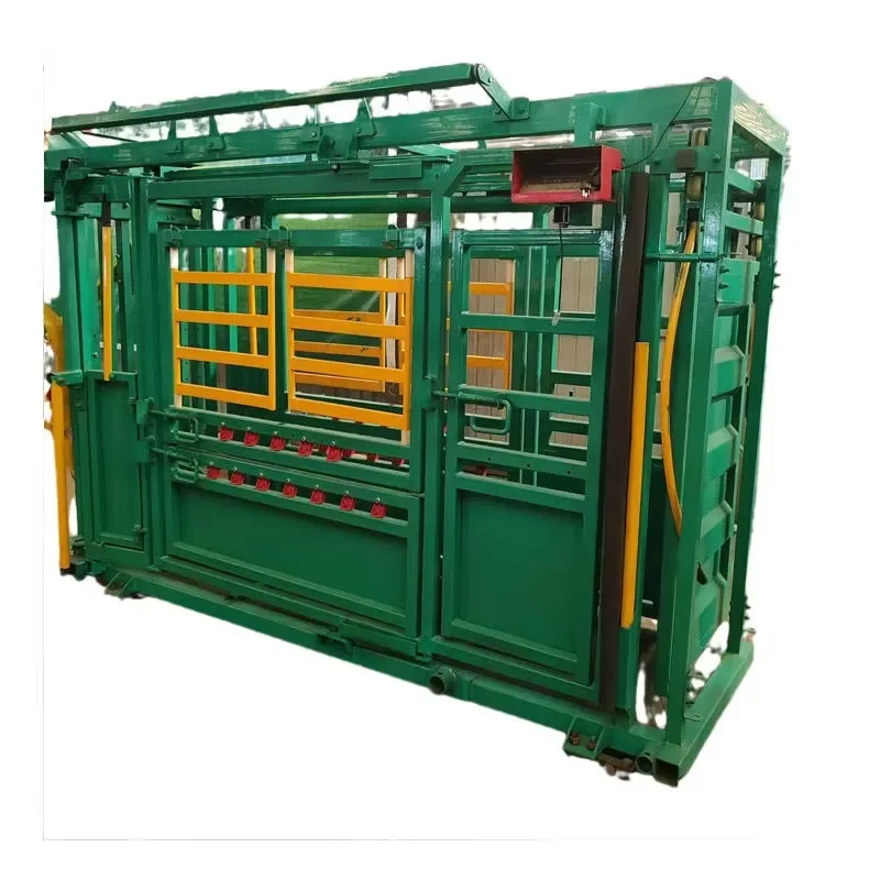 Hot Selling Heavy Automatic Hydraulic Cattle Crush Equipment Livestock Crushed Carbon Steel Bones Fence Posts Modern Low