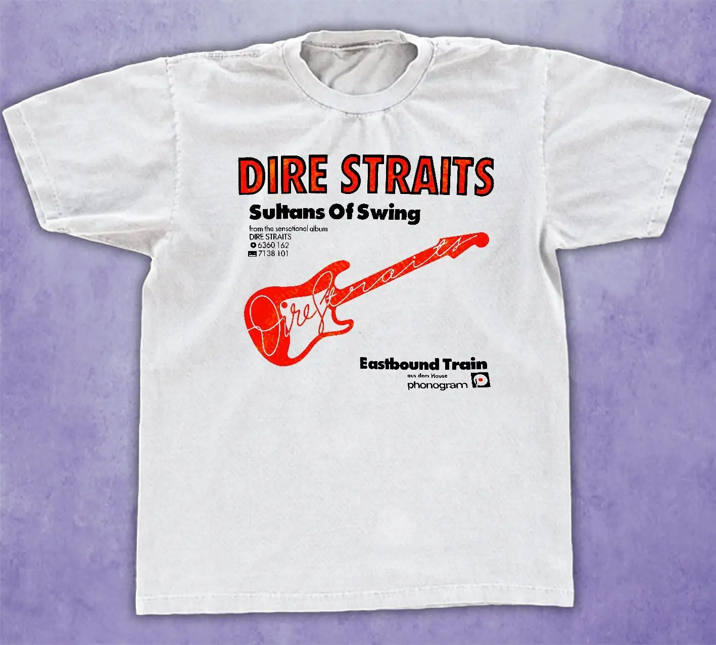 Dire Straits Sultans of Swing T shirt classic rock Mark Knoplfer