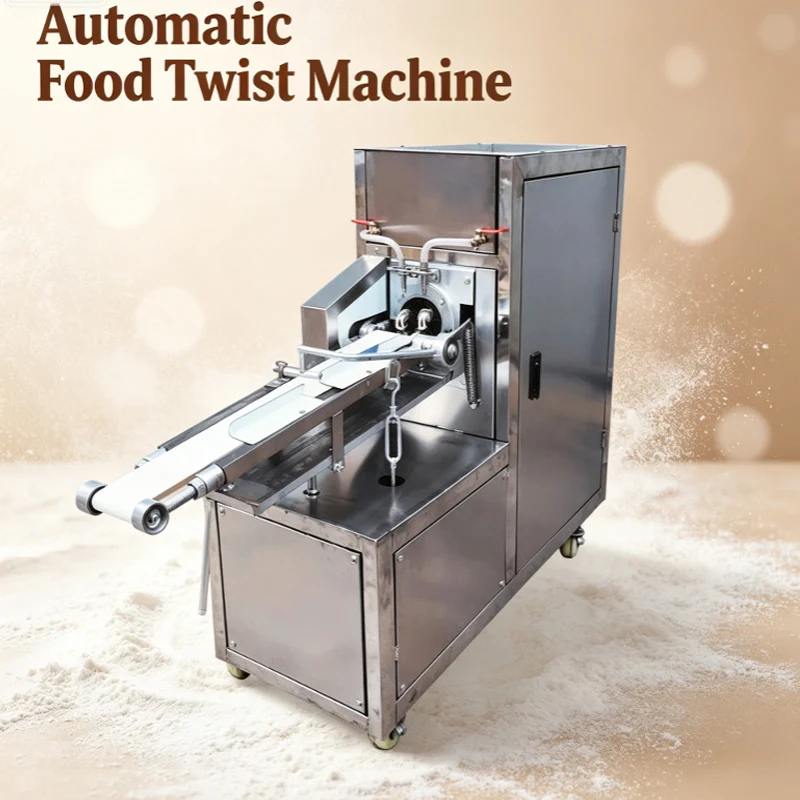 Automatic Fried Dough Twists snack forming equipment Soft pretzel roll machine Dough Fried Dough Twists machine
