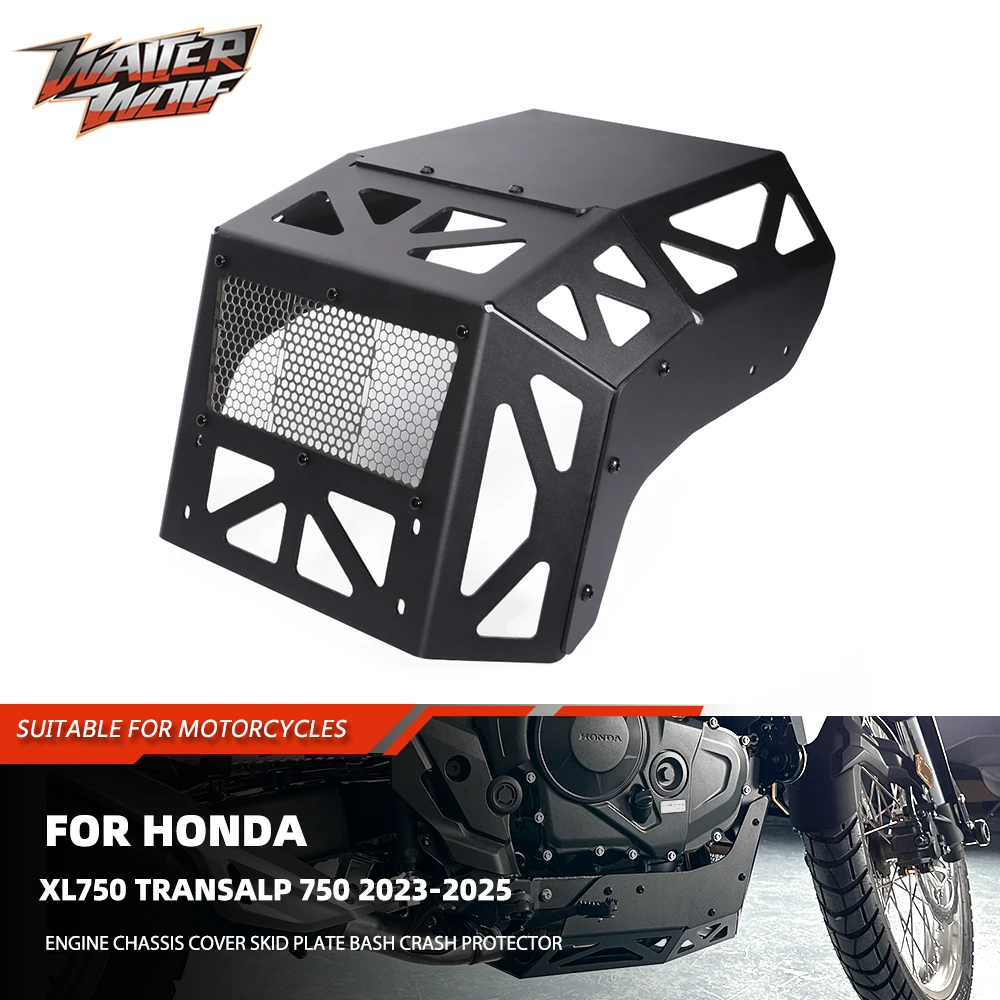 

Motorycle Engine Chassis Cover Guard Skid Plate Bash Crash Protector Frame Engine Guard Accessories For Honda XL750 Transalp 750