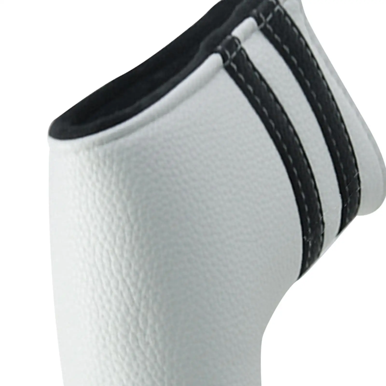 

Golf Putter Head Cover Waterproof PU Leather Magnetic Headcover Golf Accessories with Soft Plush Lining for Golf Club Protection