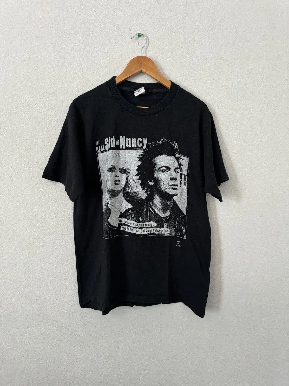 Vintage Sex Pistols Sid And Nancy T Shirt Size Large Mint Condition