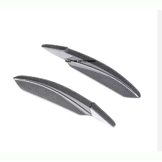 

Новые накладки на передний бампер из сухого карбона для обвеса F8 Tributo Spider