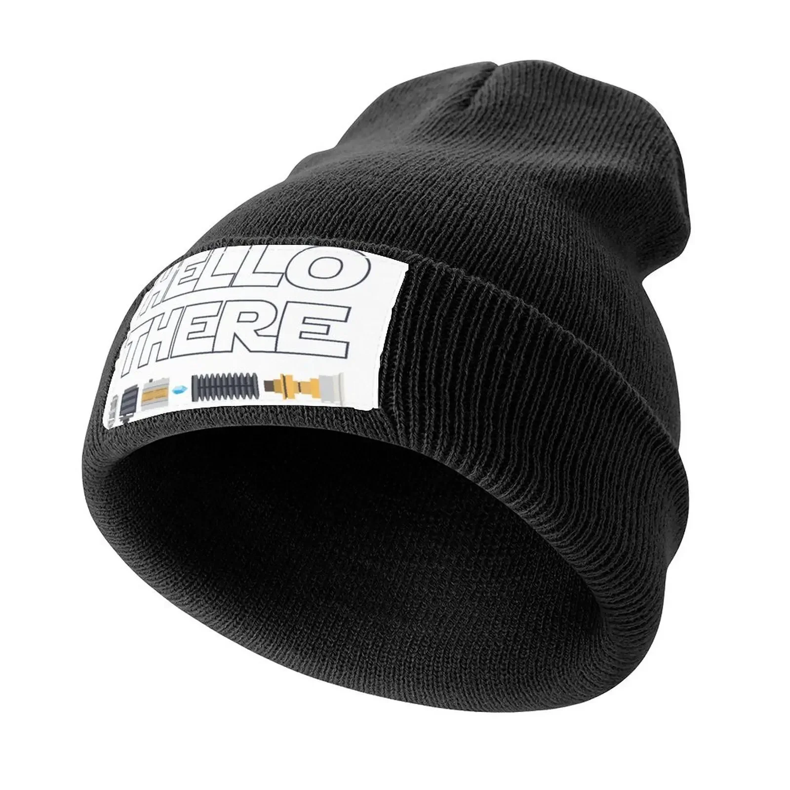 Hello There Knitted Cap Golf dad hat For Girls Men's