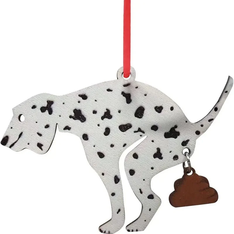Funny Dog Poop Christmas Ornament, Home Decor Christmas Tree Hanging Pendant, Novelty Christmas Gift To Get Rid Of Troubles