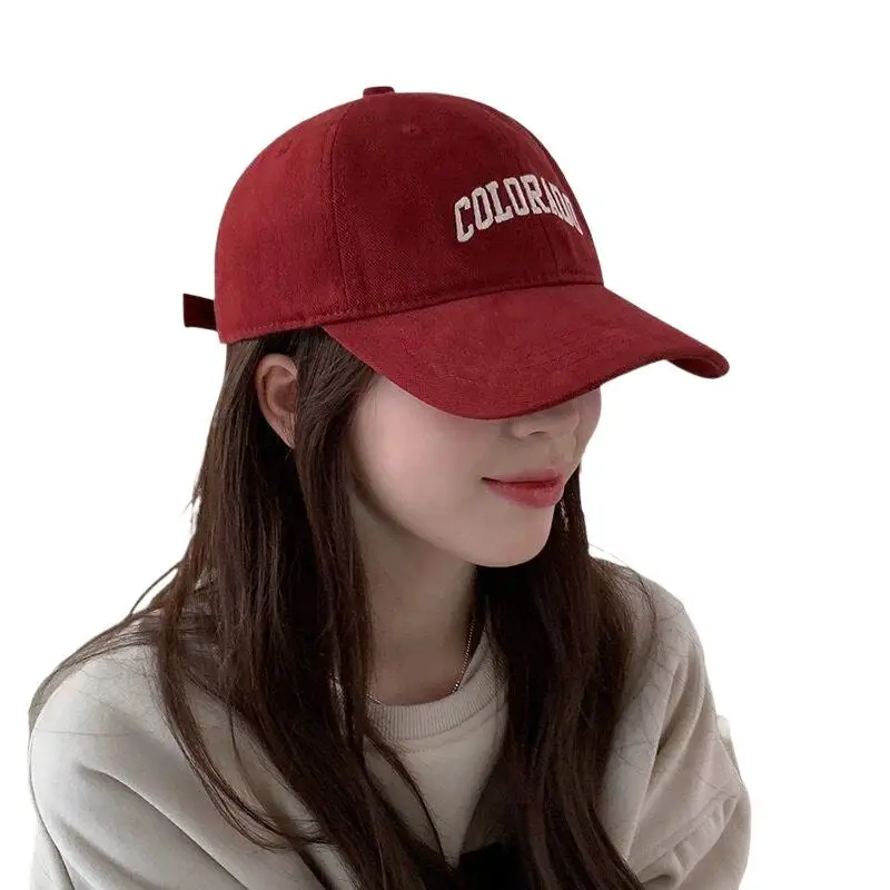 Soft Adjustable Baseball Cap Unisex Summer Sun Hat Fashion Sports Cap for Outdoor Jogging Walking