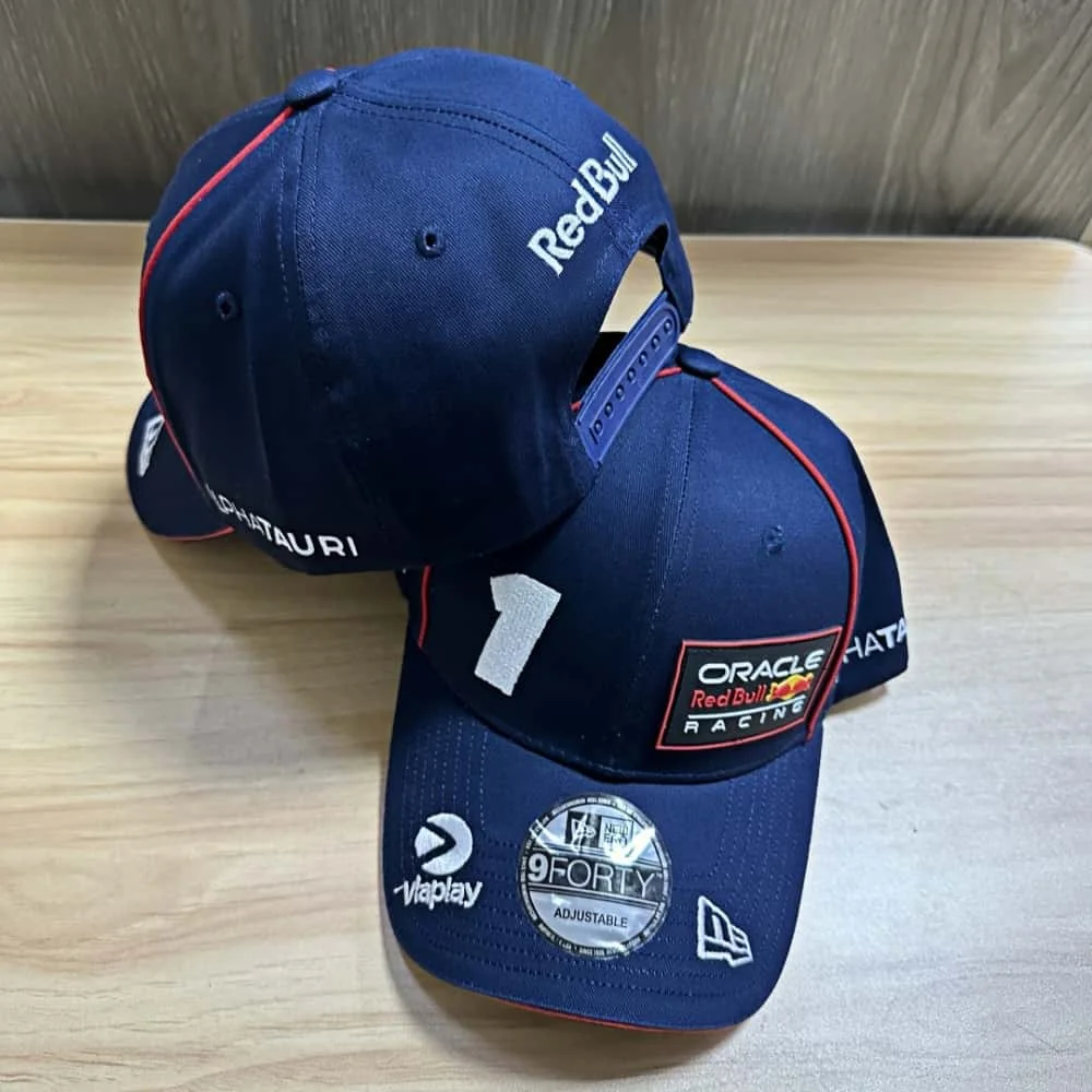 

Red Bull Racing Max Verstappen Red Bull Baseball Hat 2025 Red Bull Racing Sport Hat Men's and Women's Summer Red Bull Sun Hat