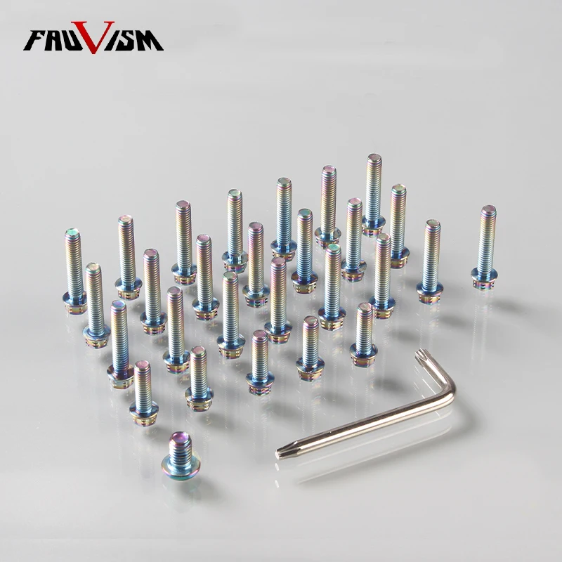 

for Kawasaki Z900/SE Yamaha MT07 XSR700 TRACER700/GT TENERE700 YZF-R7 BMW S1000RR S1000R S1000XR Engine Cover Bolt Fasteners