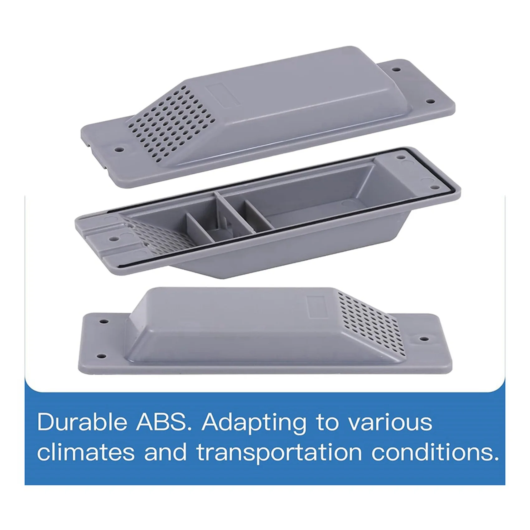 AC23-16Pack Shipping Container Air Vent Kit Heavy Duty Shipping Container Accessories Flow Ventilation Kit