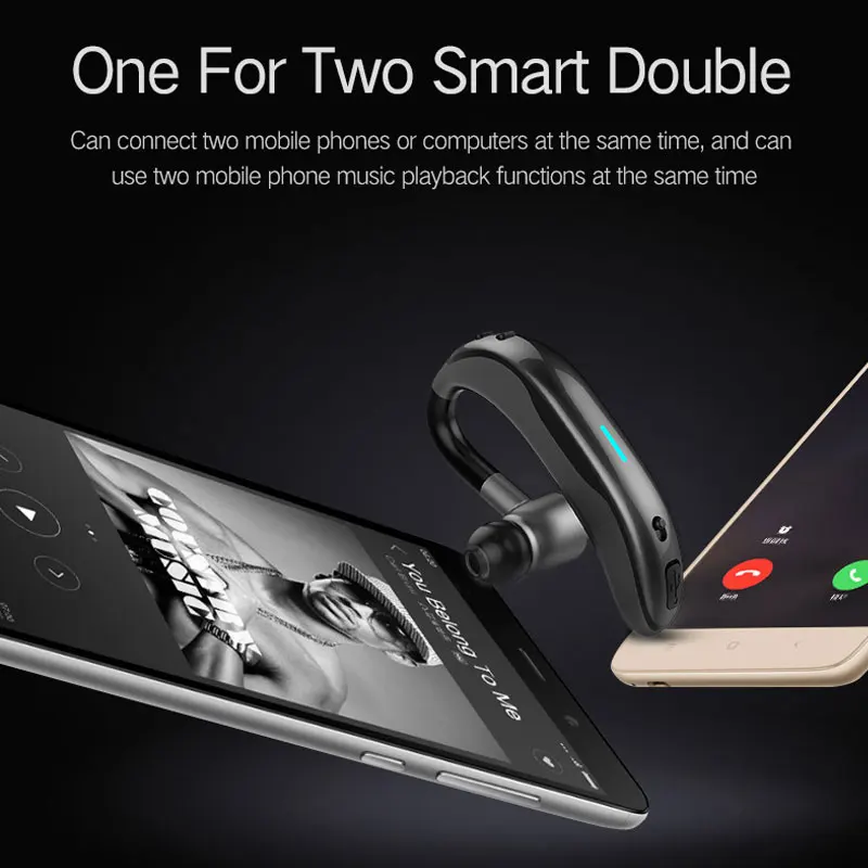 Cuffie Wireless auricolari Bluetooth con microfono cuffie vivavoce Bluetooth impermeabili per sport In-Ear singoli per telefoni 2023