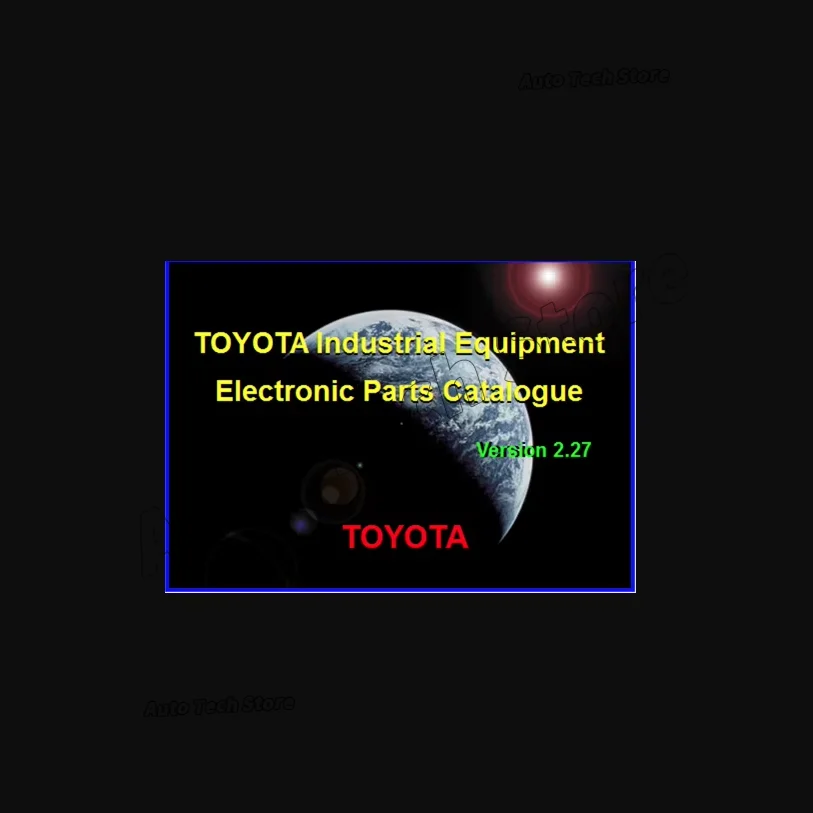 For TOYOTA Industrial Equipment Parts Catalog EPC V2.27 [09.2020] Automobiles Car Repair Tool Diagnostic Tools Software