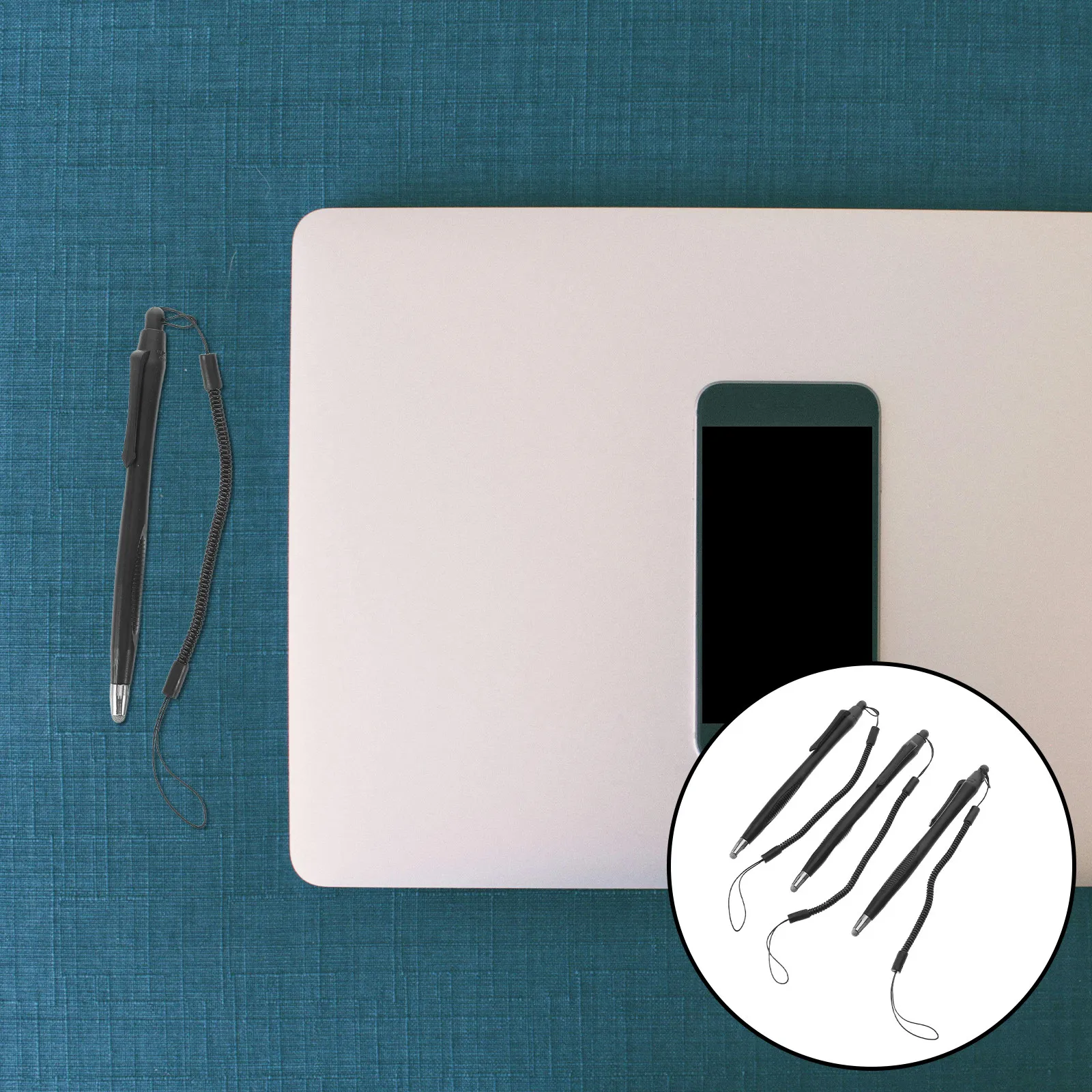 

Набор из 3 сенсорных стилусов с тонким наконечником, антискользящие, емкостные, для планшетов, мобильных телефонов, рисования и ноутбуков