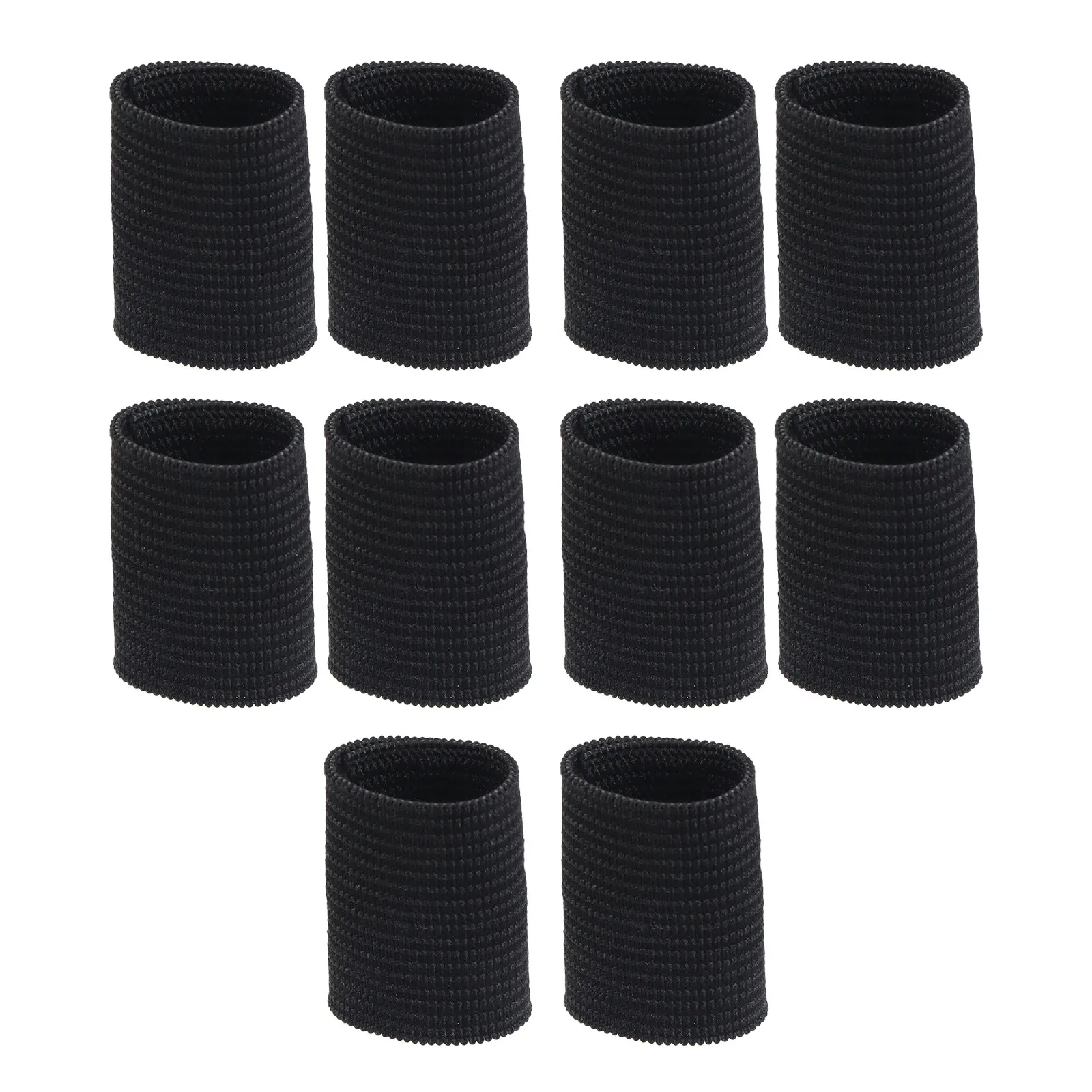 

10Pcs Hand Finger Protective Covers Elastic Nylon Fingerstalls Finger Guards for Basketball Volleyball Sports Injury Prevention