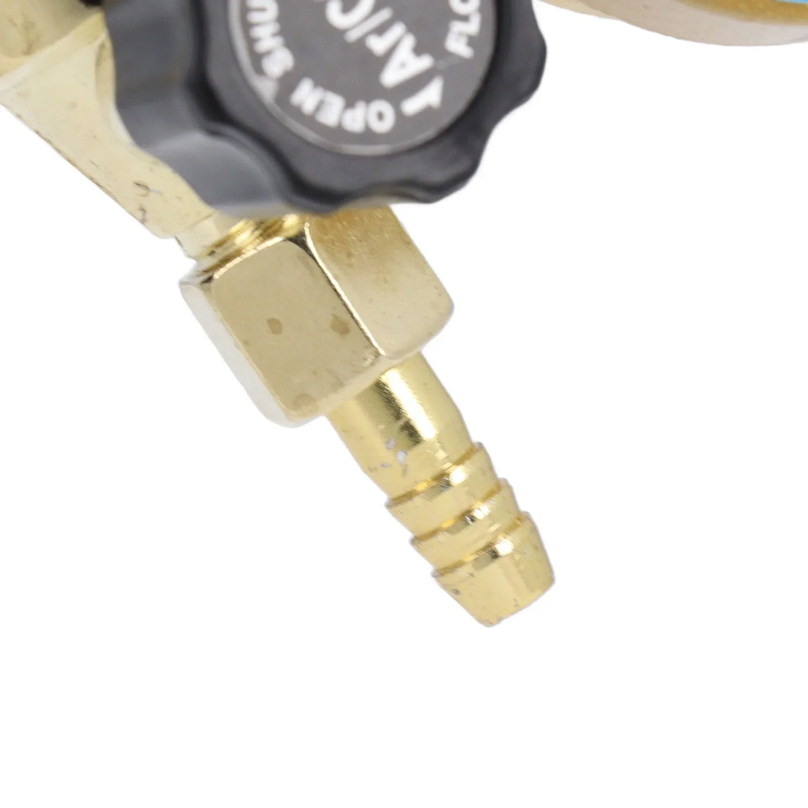 Alumínio Alloy Argon Gás Pressure Reducer, TIG Flow Meter, 0 a 3500psi