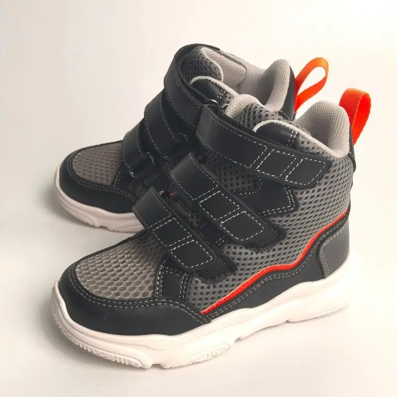 Kids Corrective Sneakers for Flat Feet Toddler Breathable Orthopedic Walking Shoes with Rigid Heel Counter Size 20-37