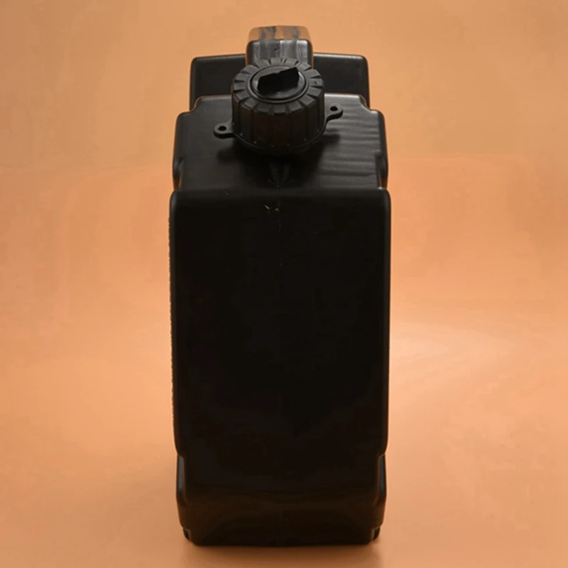 5L Liters Black Fuel Tank Can Car Motorcycle Spare Petrol Oil Tank Backup Jerrycan Fuel-Jugs Canister With Lock & Key