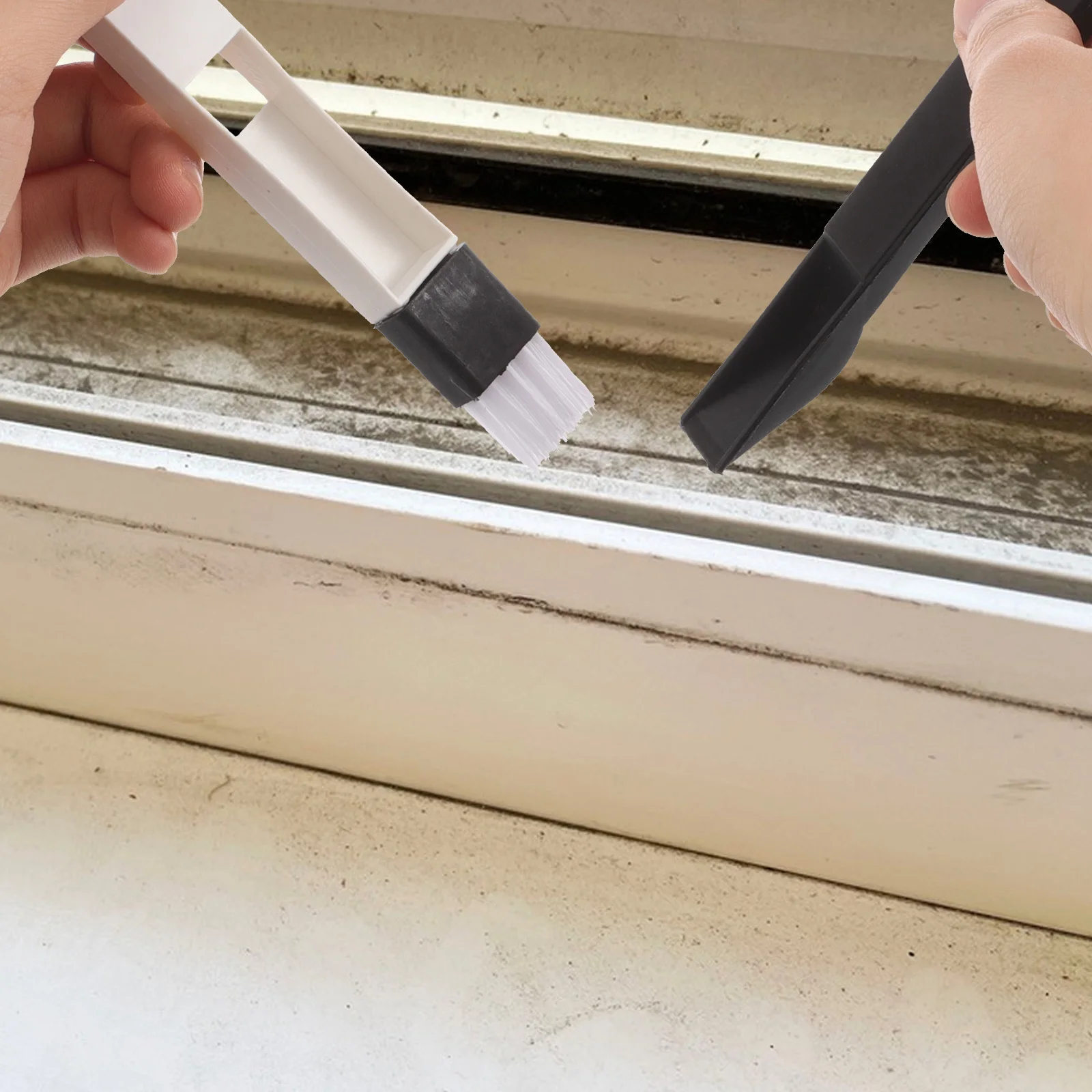 

4 Pcs Cleaning Brush Keyboard Groove Cleaner Crevice Handheld for Electronics Window