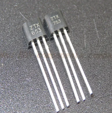 

5PCS/LOT ZTX653 ZTX 653 ZTX753 753 TO-92 Transistor transistor Hall element