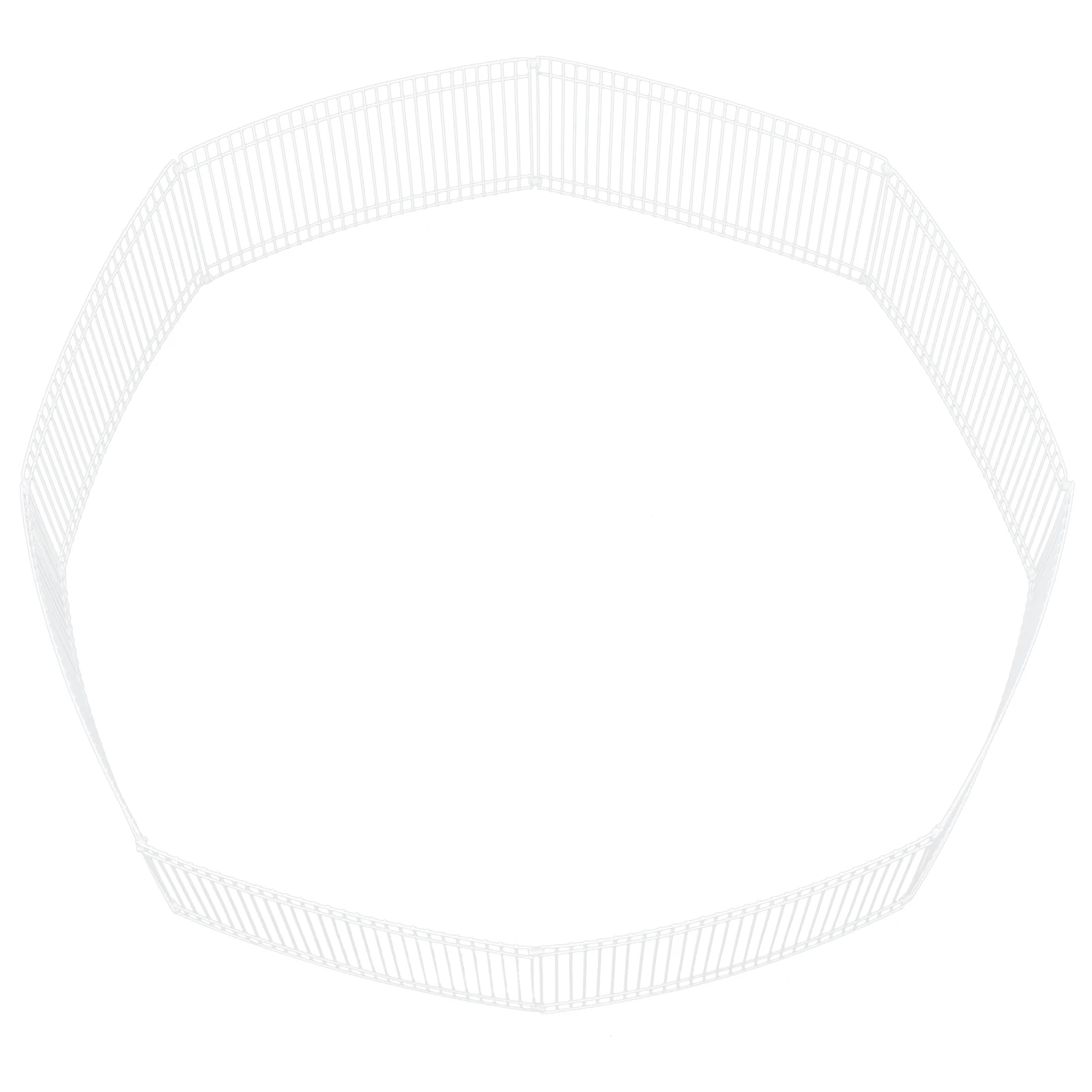 

1 Set Small Pet Playpen Metal Foldable Durable Detachable Guinea Pig Hamster Bunny Cage Isolation Gate Iron Enclosure Playground