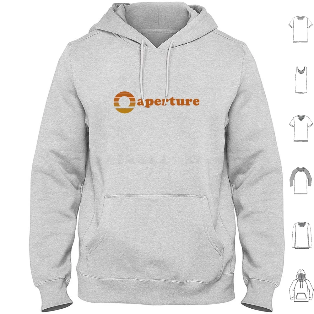 Portal 1970' ; S Aperture Science Logo Hoodies Long Sleeve Half Life Half Life 2 Valve Portal Portal 2 Gordon