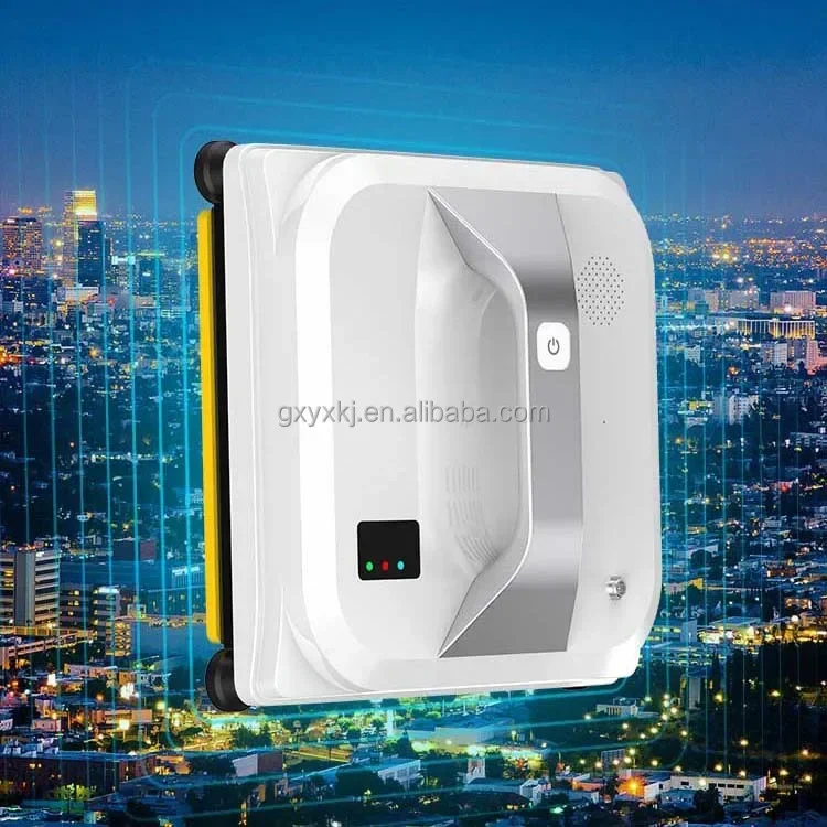 Commercial Smart House Window Vacuum Cleaner Rechargeable Cordless Wireless Wall Glass Windows Cleaning Robot