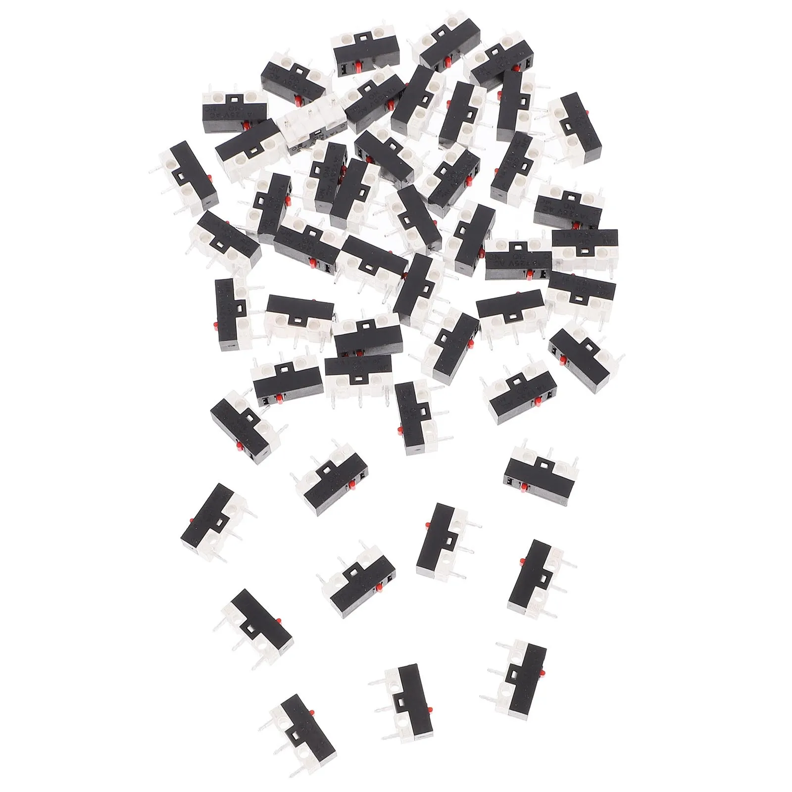 

50Pcs Micro Limit Switches Appliance Limit Switch Replacement for Industrial Home Appliance Equipment Repair Micro Switch