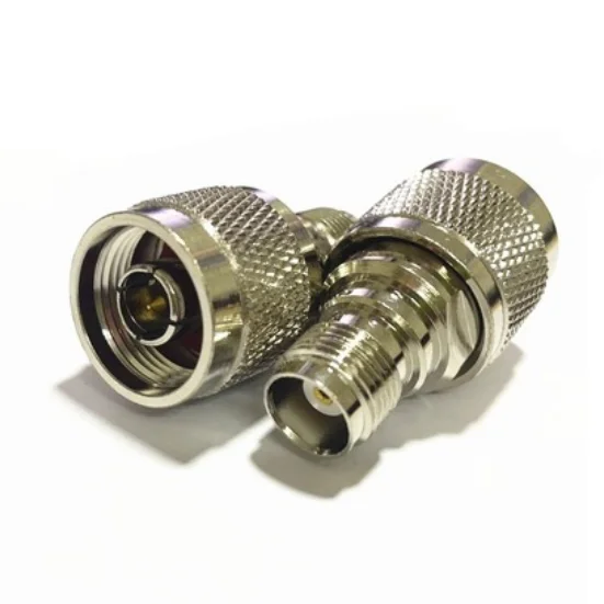 

2pcsConnector N Type Male to TNC Female Straight RF Coaxial Adapters high quality