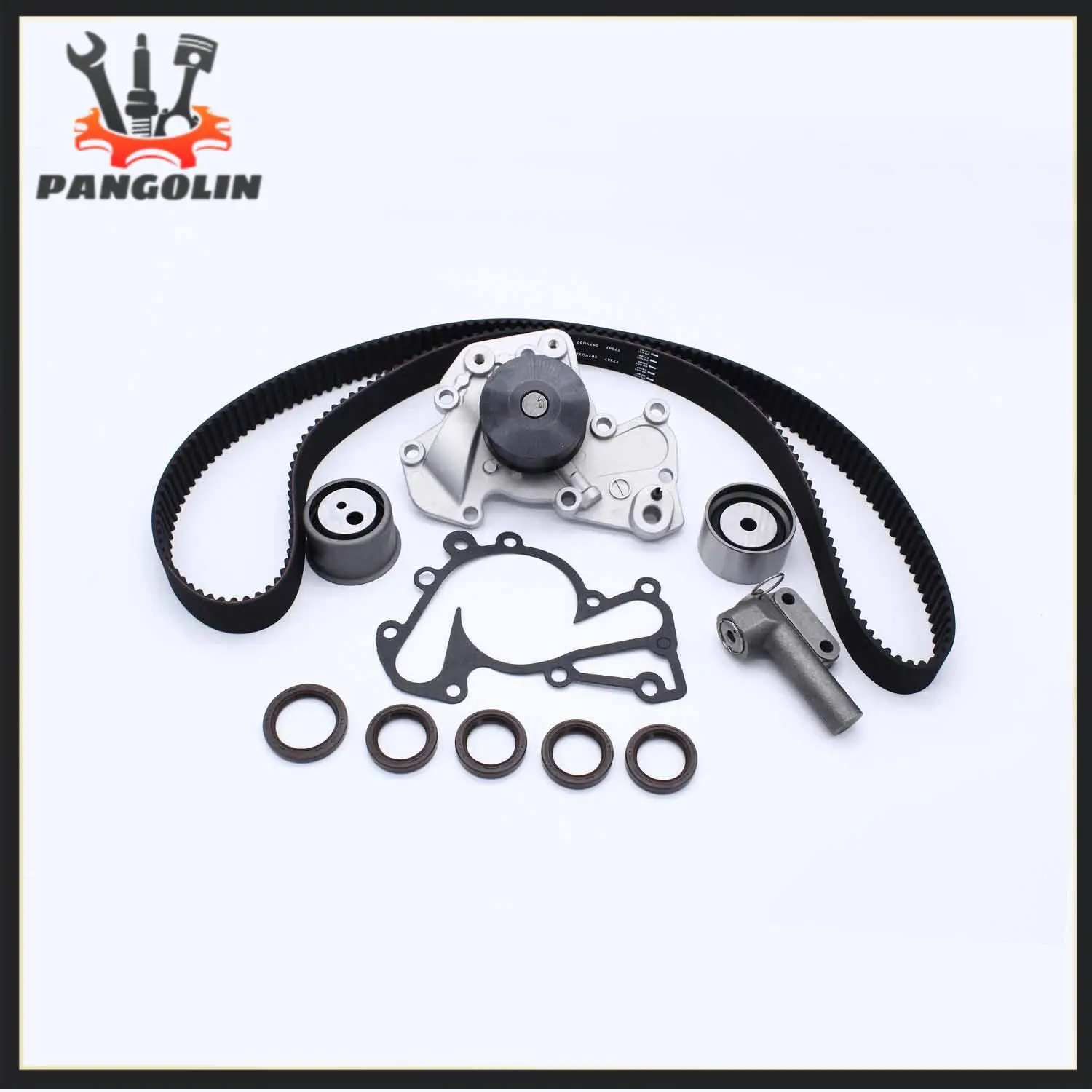 

1Set G6BW G6BA Engine Timing Belt Kit w/Hydraulic Tensioner Water Pump For Hyundai Sonata Santa Sportage 2.5L 2.7L DOHC V6 24V