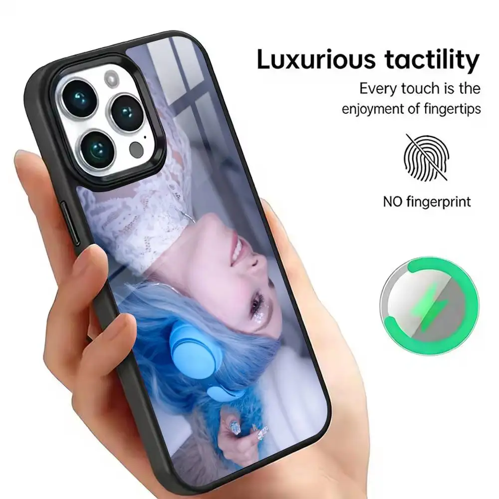 POP Singer A-Ava Max Salt Phone Case For iPhone18,17,16,15,14,13,12Plus,Pro,Max Magnetic with Wireless Charging