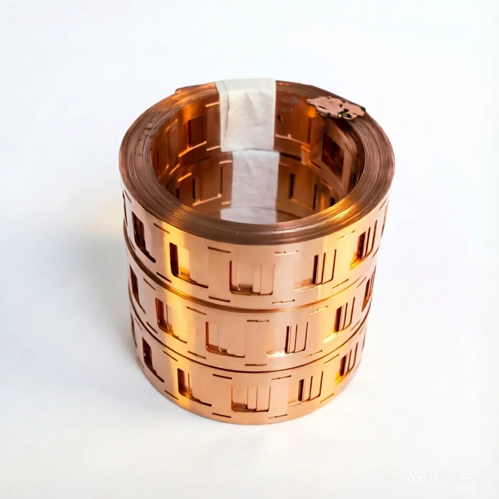 2P 18650 battery copper strips welded sheet Bracket high current connection piece punching Battery copper strips 0.2mm*27mm