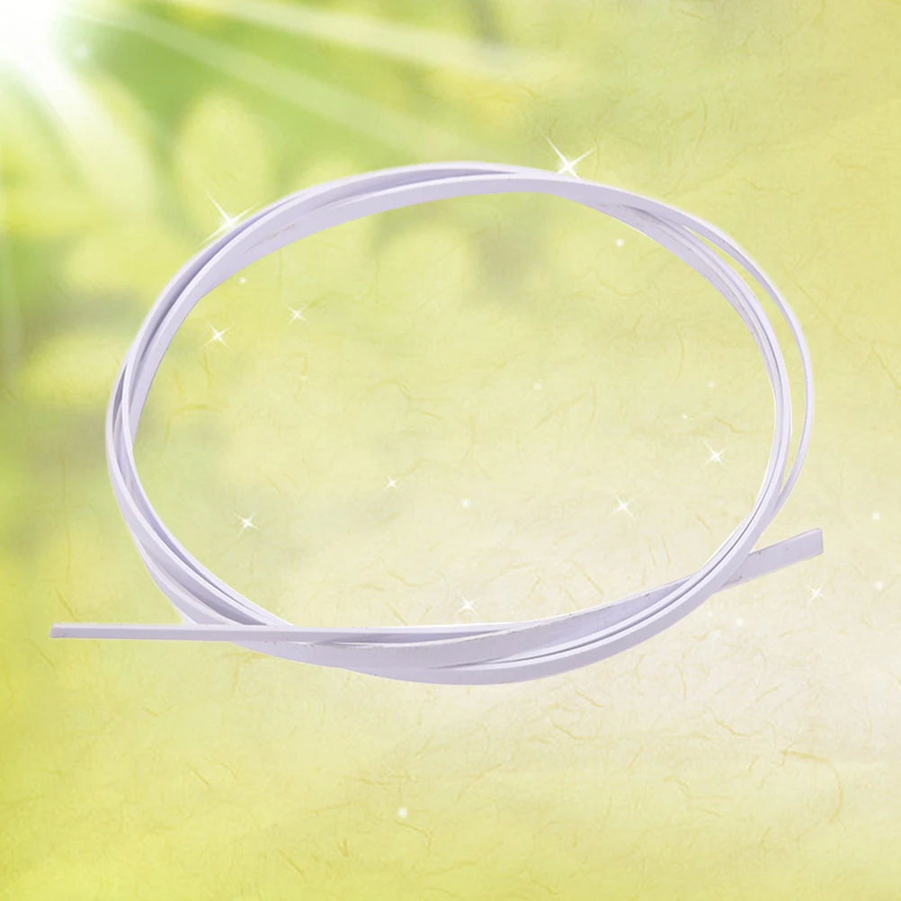 

White Guitar Binding 1Mm Celluloid Strips For Acoustic Classical Guitar Repair Replacement Parts Luthier Tools