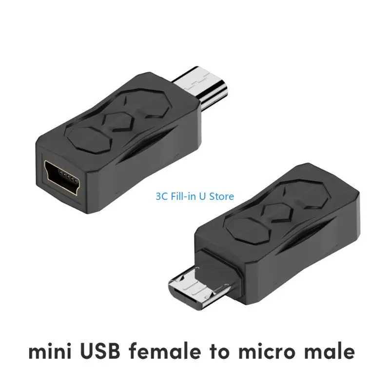 G8TA 480Mbps双方向USBトランスミッションアダプターUSB2.0アダプターマイクロ/ミニ男性女性コンバーターコネクタ