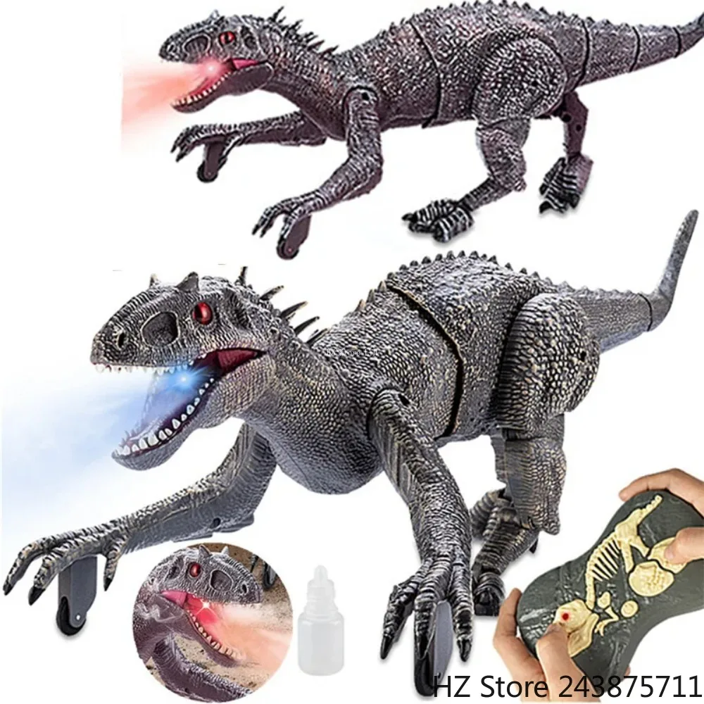 

Remote Control Tyrannosaurus Walking Dinosaur Toys Dino with Light and Sound Toy for Kids Birthday Christmas Gift