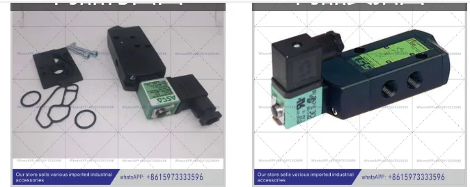 Solenoid valve SCG551A001MS-551 series 2-position 5-way veneer 1/4 inch