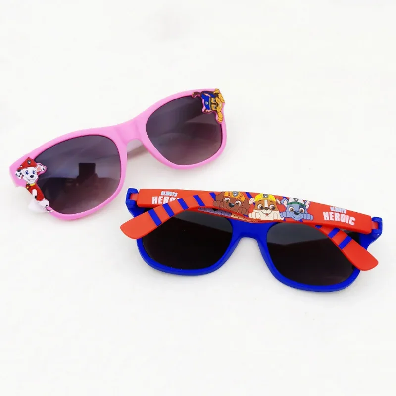 Paw Patrol Anime Child Sunglasses Pat Patrouille Rescue Dog Ultraviolet-proof Glasses Boys Girl Outdoors Sunscreen Sunglasses