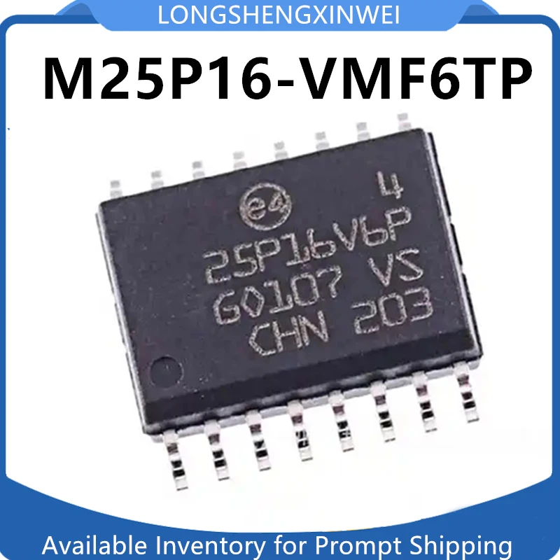 1PCS M25P16-VMF6TP Patch SOP16 25P16V6P Integrated Circuit IC