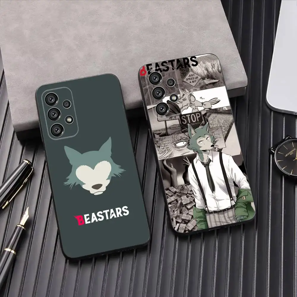 

B-Beastars Phone Case For Samsung Galaxy A13,A21s,A22,A31,A32,A52,A53,A71,A80,A91 Soft Black Shell