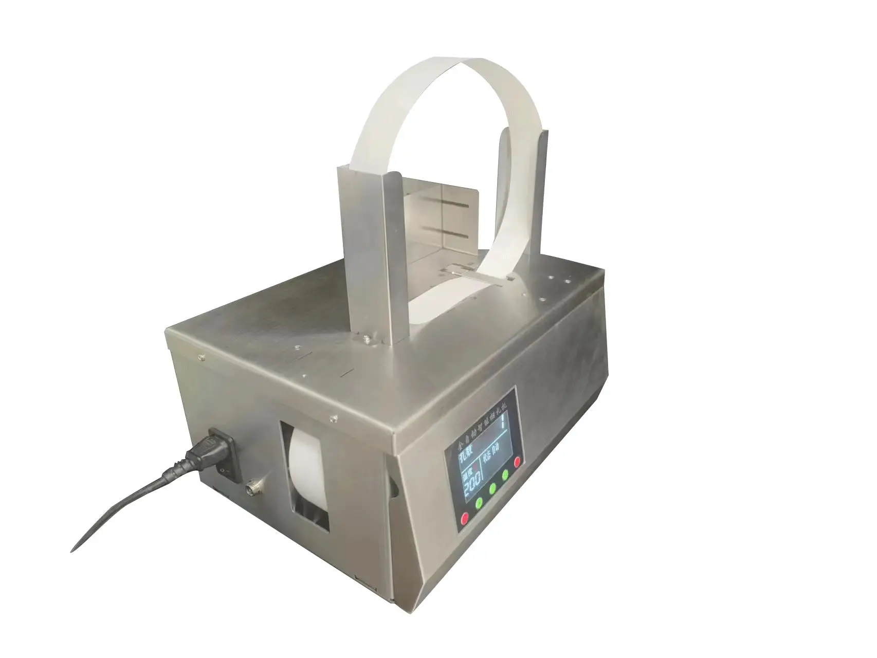Automatic Strapping Machine Paper OPP Tape Banding Machine Banknote Cards Labels Desktop Bundling Machine